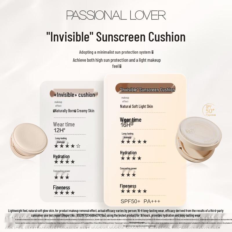 Passional Lover Velvet Sunscreen Cushion BB Cream