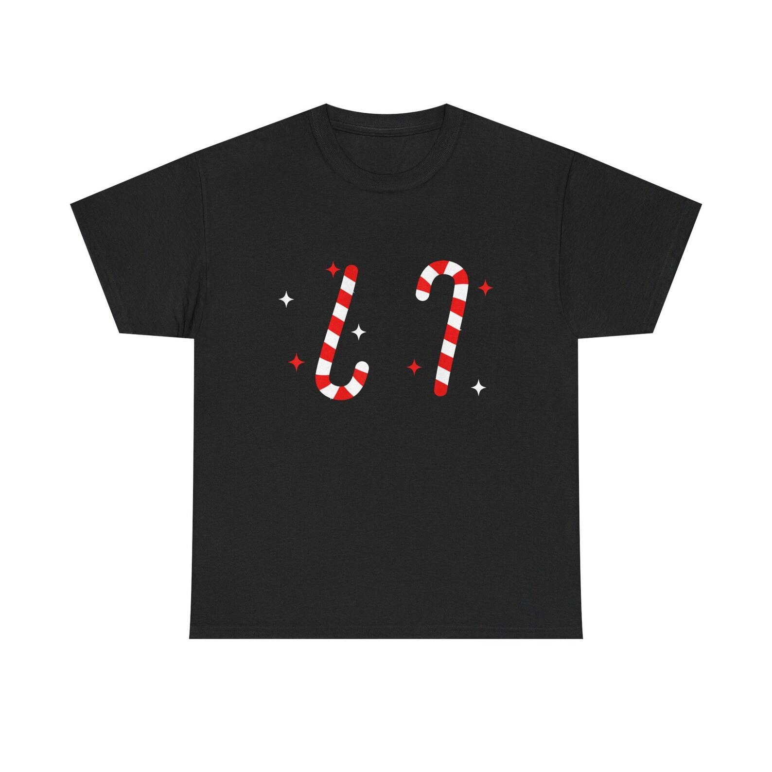 67 candy cane christmas shirt M