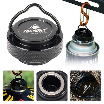 Magnetic Gas Cylinder Dustproof Cover Lightweight Flat Gas Canister Cover Gas Tank Protective Cap for Cassette Alpine Gas Tanks