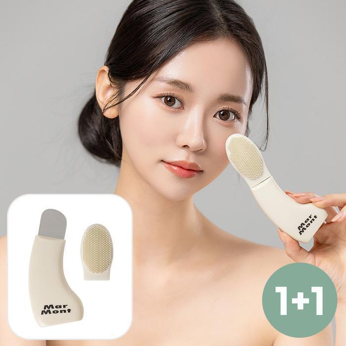

1+1 Mamont 3-in-1 Easy Care Pore Clean Blackhead Remover Brush Sebum Oil Pore Cleanser Mamont 1+1 25M31ECBS2 1+1 set