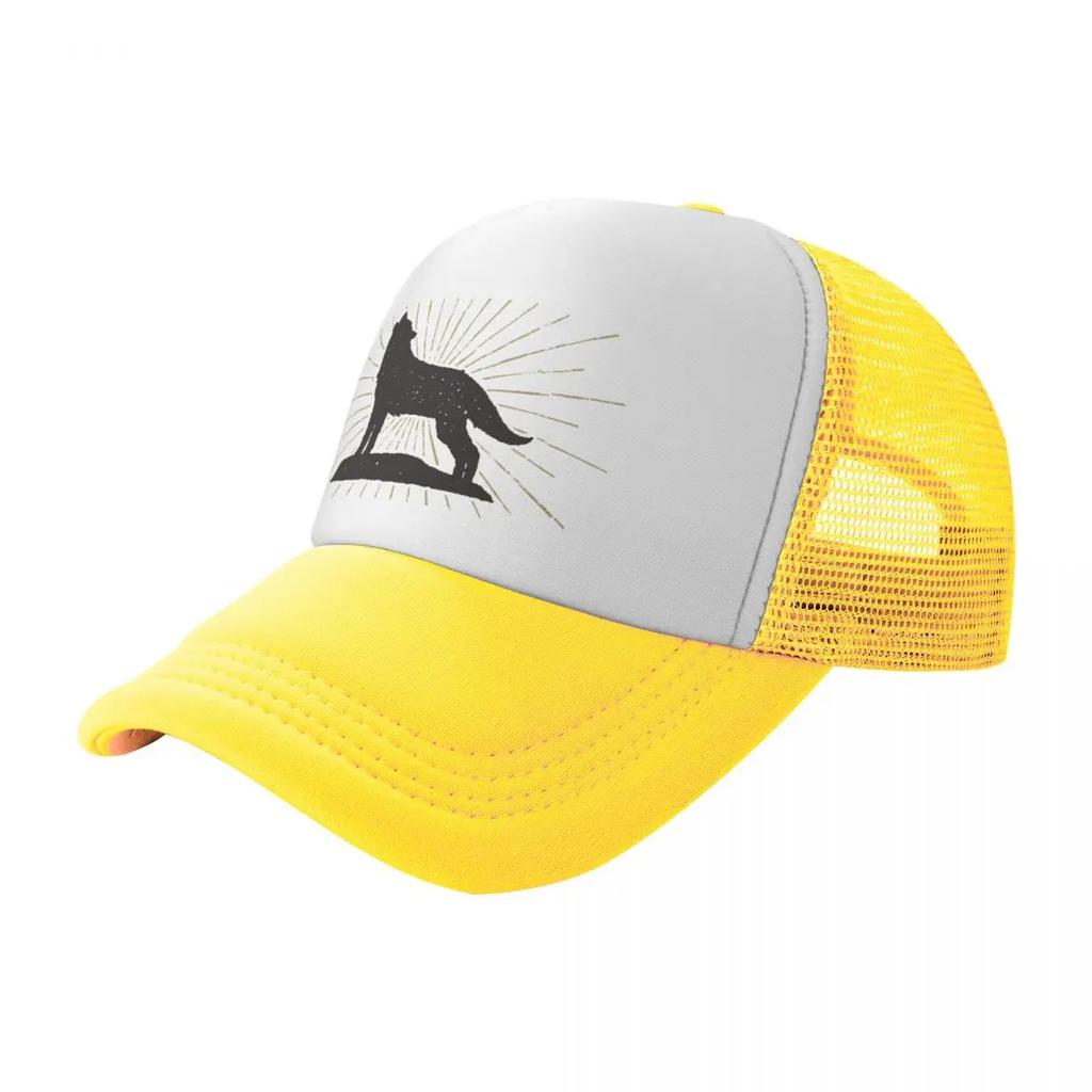 Howling Wolf Star Baseball Cap Sunscreen Hat Beach Hard Hat Winter Men Womens