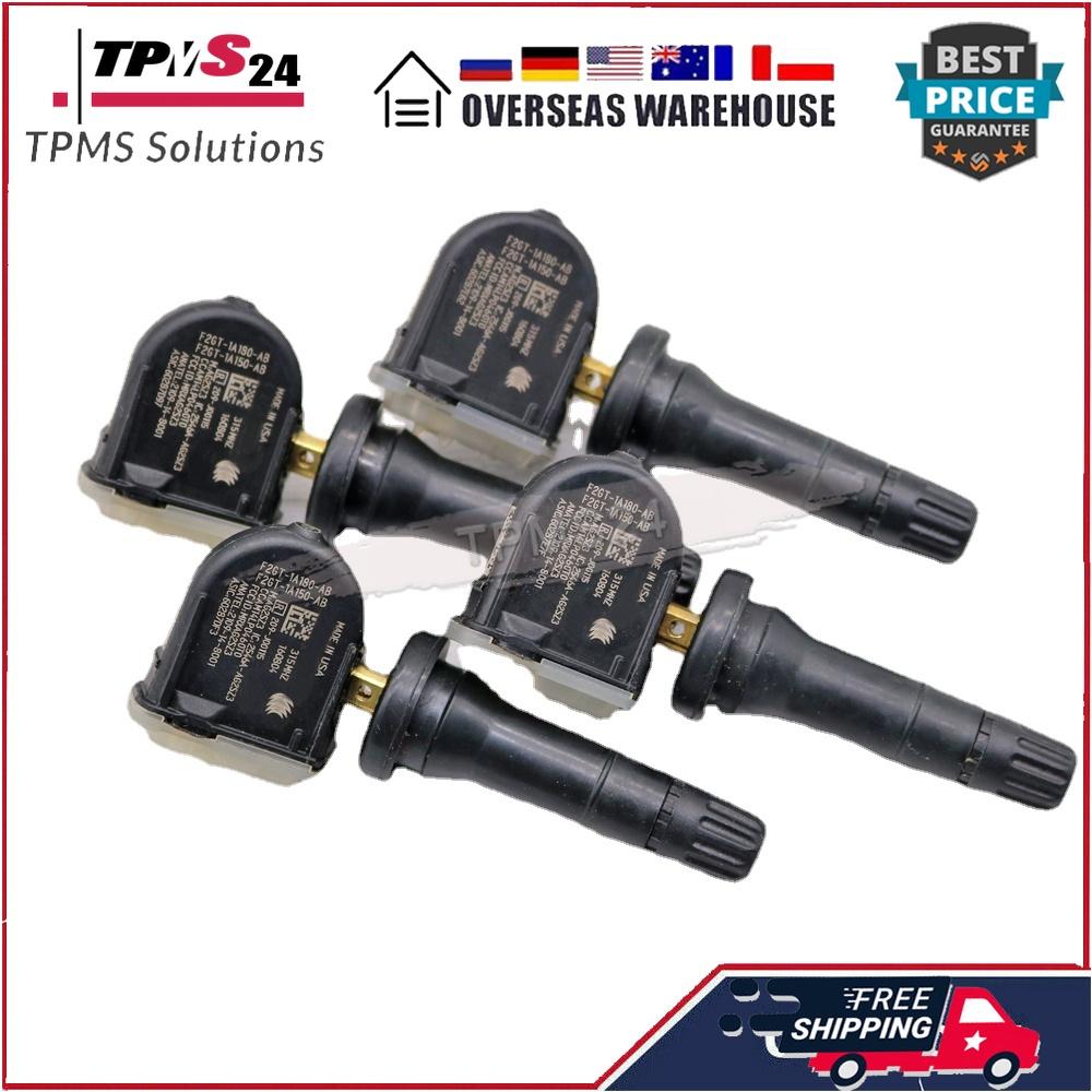 4PCS TPMS Tire Pressure Monitor Sensor F2GT-1A180-AB For 2015-2018 Ford Edge Galaxy F-150 Mustang Explorer 315MHZ F2GZ1A189A 4 Pieces