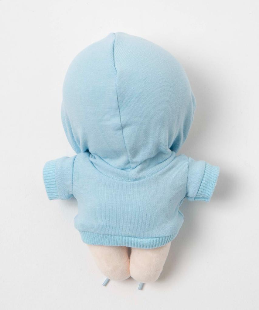 WEGO Plush Plain Hoodie 15cm F Purple