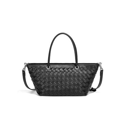 Fashionable Women's Bag, Hand-woven, Simple, High-end, Large-capacity Hand-held Bag, Shoulder Crossbody Tote Bag