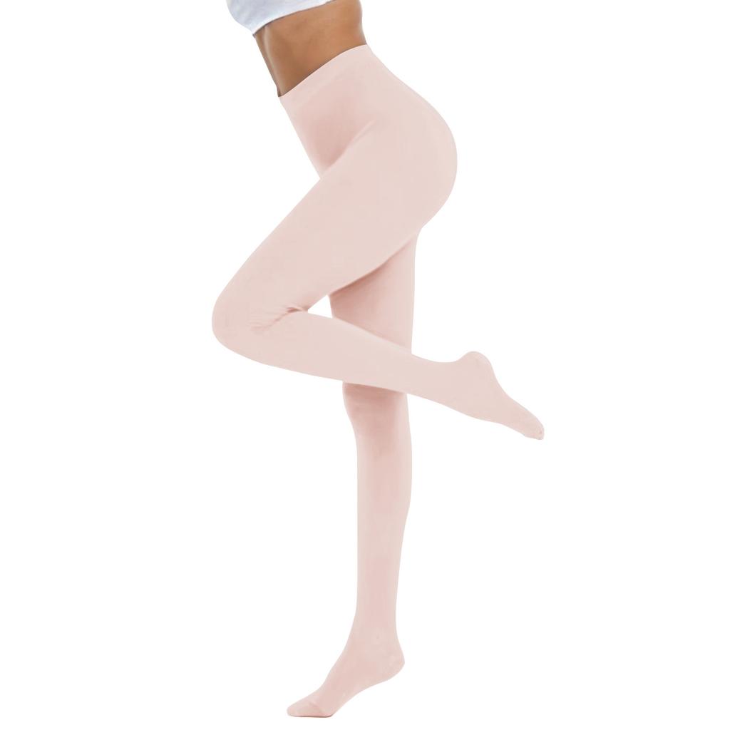 Damen Strumpfhose, einfarbig, weich, durchscheinend, bunte Strumpfhose, hohe Taille