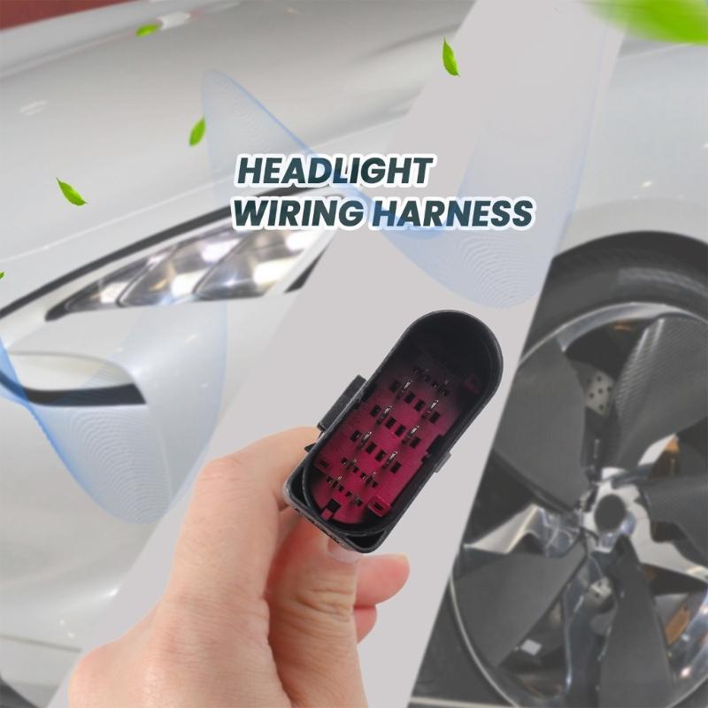 Headlight Wiring Harness Replacement Lamp Xenon Front Connector Spare Part for 4.5L 2003-2006 955-631-239-11 95563123911