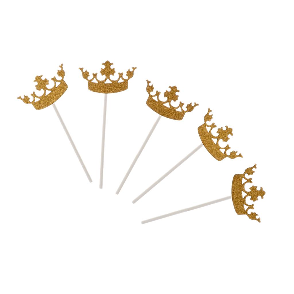 5Pcs PAPER CUPCAKE TOPPER PICKS THEMED BIRTHDAY PARTY - SKCQ002, 100mm