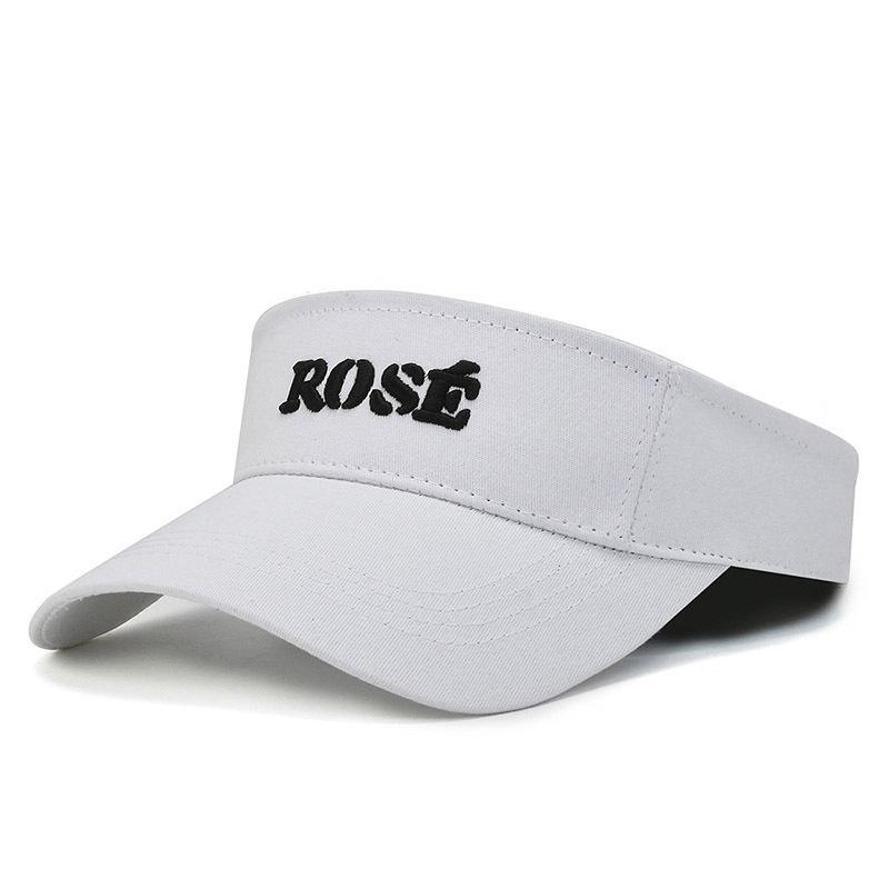Spring Couple Summer Sun Hat Mountaineering Outdoor Sports Breathable Embroidery Letter Empty Top Hat Same Style