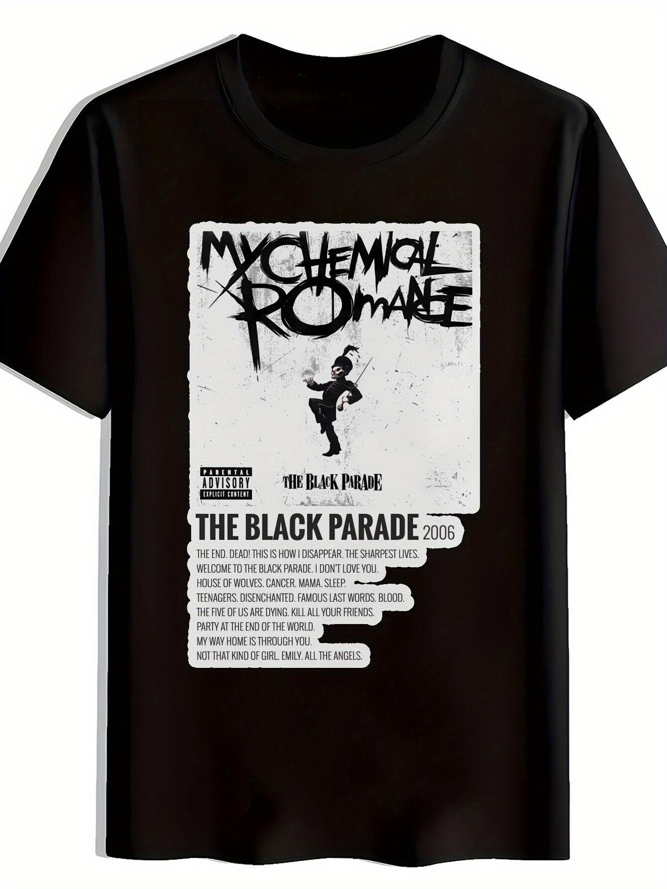 Графическая футболка Rock Band - Дизайн My Chemical Romance The Black Parade XXXXL