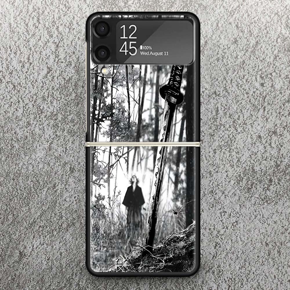

Vagabond Samurai Comic Zflip7 Zflip6 Zflip5 Phone Case For Samsung Z Flip 7 6 4 5 3 Flip4 Flip5 Flip6 5G Cover Shell Fundas Samsung Z Flip 6