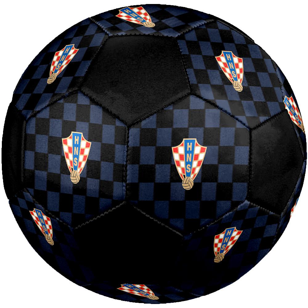 TAGLIA 5 Pallone da Calcio Federazione Calcistica Croata Colorato Per Tutte le Età Cucito a Macchina PVC Pronto per la Competizione Resistente Alta Rimbalzabilità