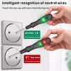 2 In1 Induction Electric Pen Multi-Purpose Heavy Duty Test Pen Magnetic Screwdriver With Double Color Light Voltmeter Power