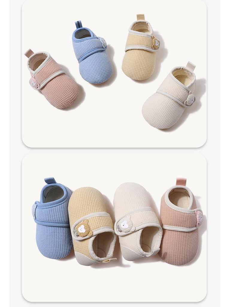 Unisex Baby Indoor Non-Slip Soft Sole Shoes - Spring & Autumn Toddler Cloth Shoes