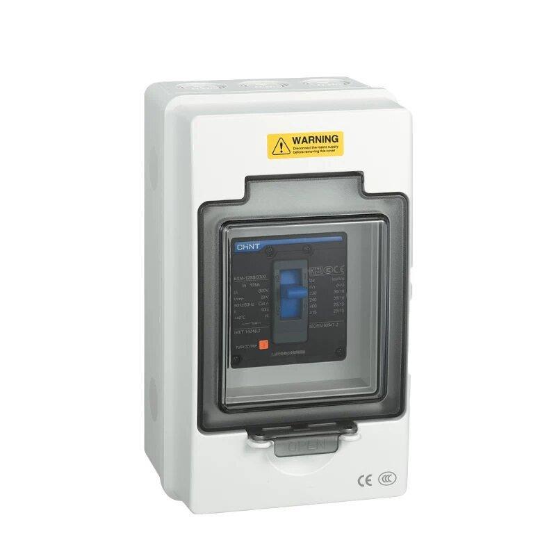 Ip65 Waterproof And Dustproof 125A 250A Molded Case Circuit Breaker Mccb Plastic Enclosure Distirbuion Db Box