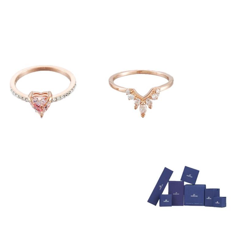 Swarovski ONE Rings Womens 55-Original brand box