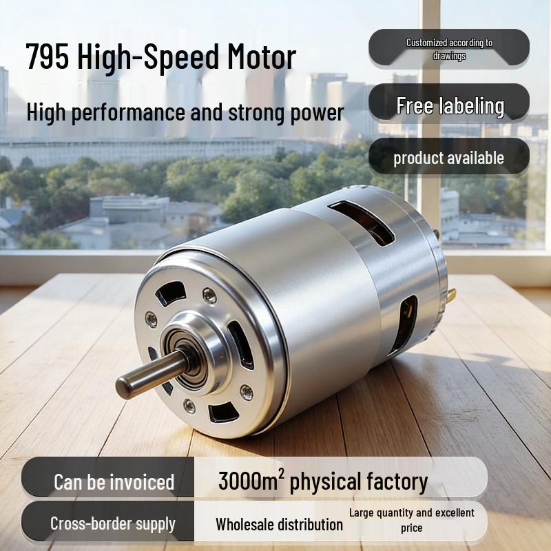 795 DC Motor 12V/24V Mini Electric Vibrating Motor for Small Machines