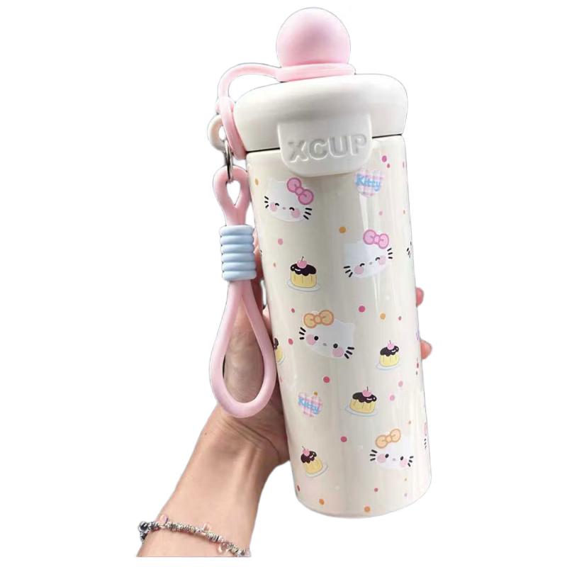 Insulated Sports Water Bottle with Straw