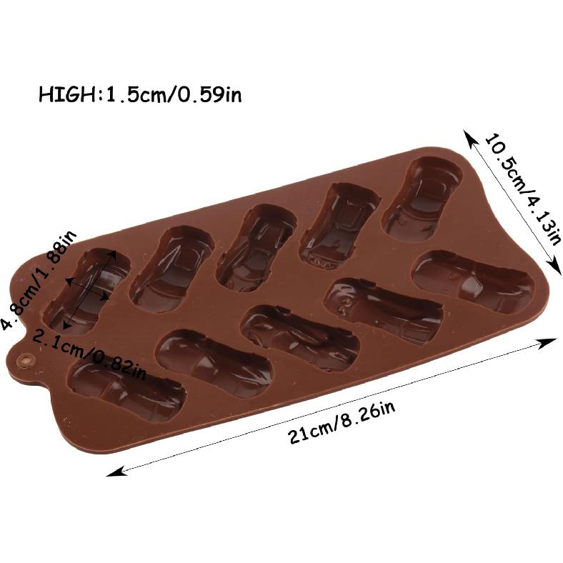 Car Silicone Chocolate Molds For Chocolate Candy Ice Cube Trays
