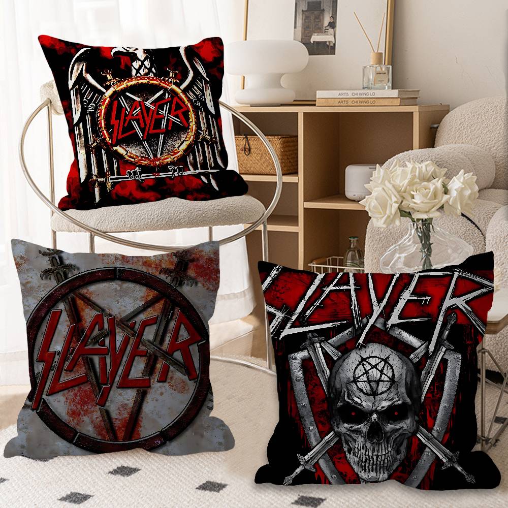 SSlayers Band Pillow Gift Home Office Decoration Bedroom Sofa Car Cushion Cover Case 45x45