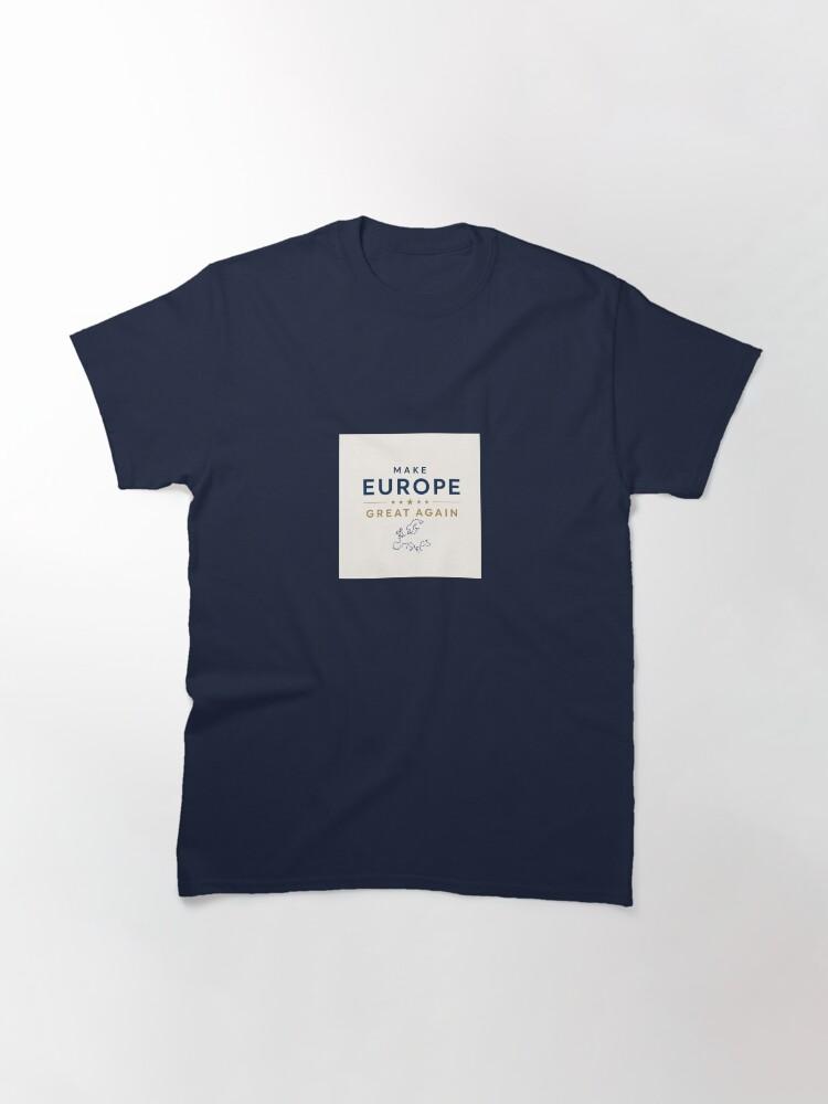 Europe Make Europe Great Again | Minimalist European Design Classic T-Shirt