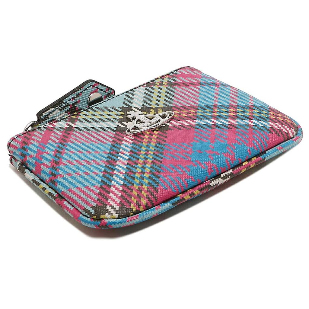 Vivienne Westwood Münzetui, Bio-Grün Saffiano Mehrfarbig, Damen, 51010007 S000V O102 [Gebraucht]