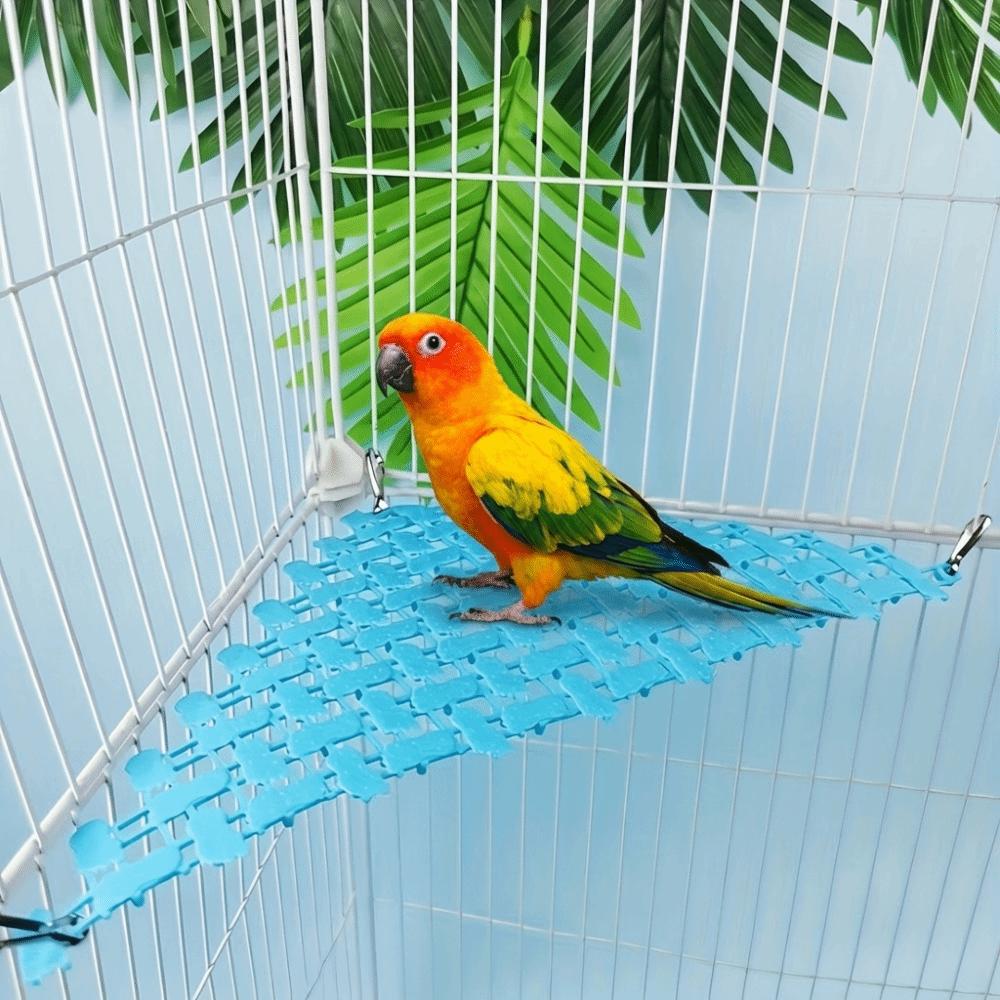 Atmungsaktive Papageien-Hängematten mit Haken Vogelkäfig-Zubehör Kleintier-Unterhaltung