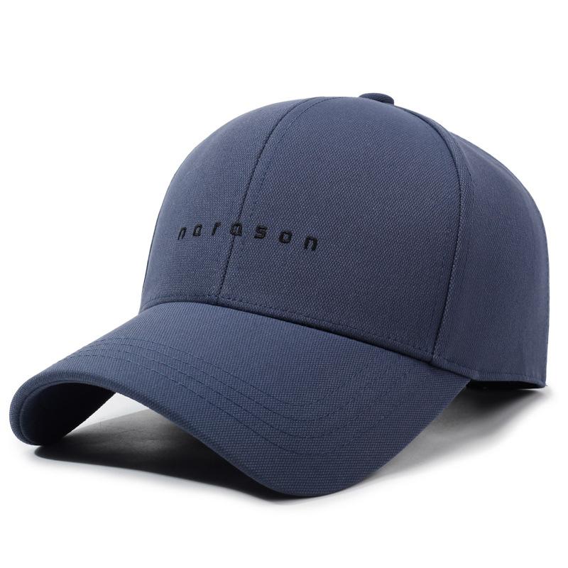 Hat Men S Trendy Spring And Autumn Fashion Baseball Cap Middle-Aged Men S Outdoor Casual Versatile Cap Sun Hat Sun Hat Adjustable тёмно-синий