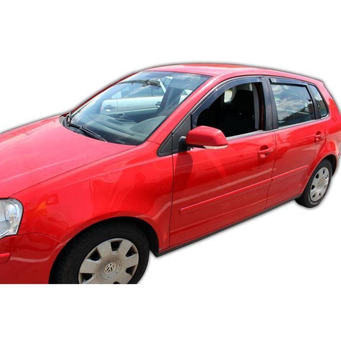 Luchtdeflectoren - J&;J AUTOMOTIVE - Heko - Getint - Voor Volkswagen Polo 4 9N 5P - 2002-2009