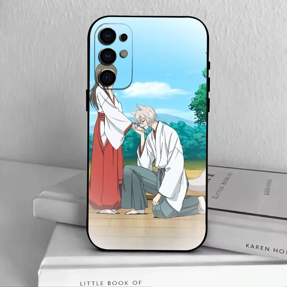 M-misama Kiss T-Tomoe Phone Case Black Silicone Soft For Samsung S25,S24,S21,S22,S23,S30,Ultra,S20,Plus,Fe,Lite