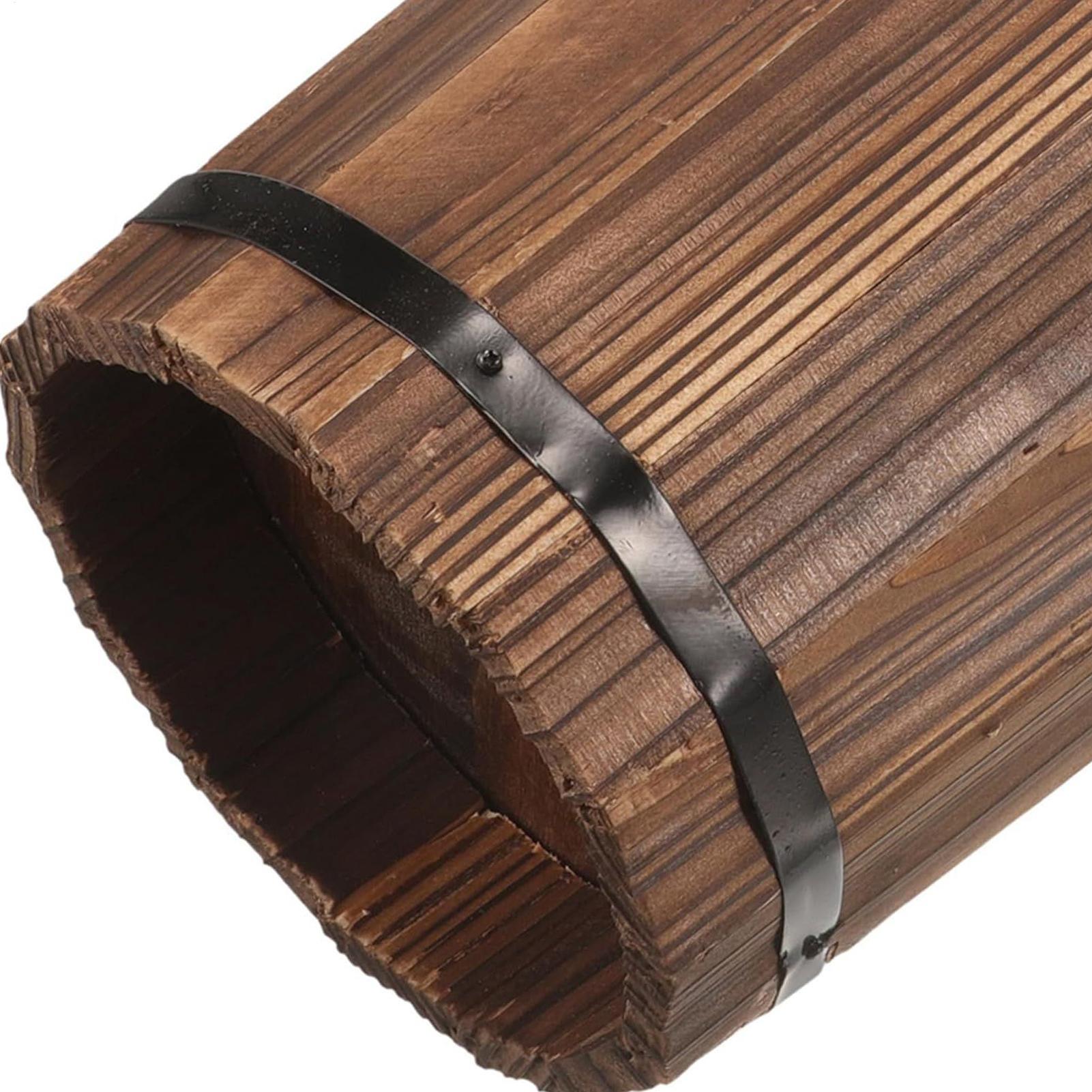 Держатель для зонтов большой емкости Деревянный держатель для тростей Стойка для зонтов в прихожую Для использования внутри и снаружи Прихожая Патио Дом China Mainland 5560₽