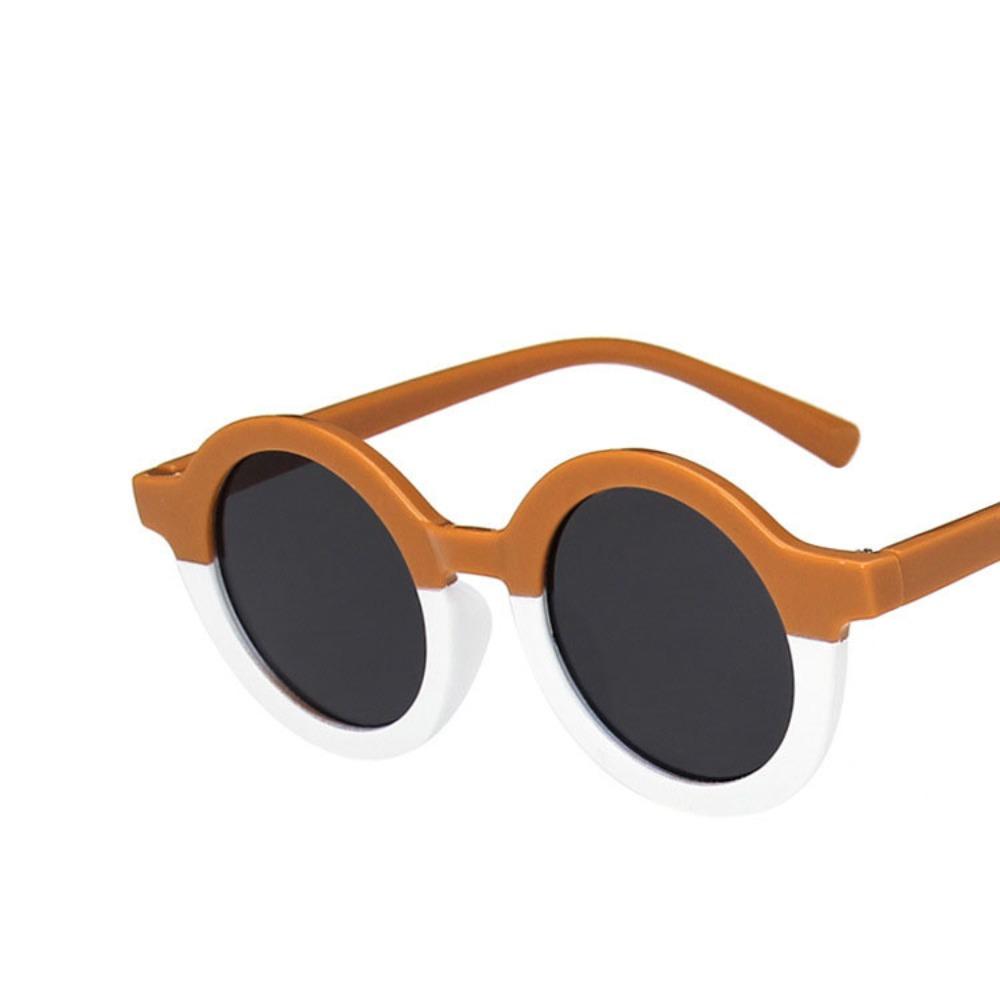 

Korean Edition Children S Sunglasses Outdoor 6 Colors Girls Round Frame Sunglasses Personalized Baby Sunscreen Sunglasses