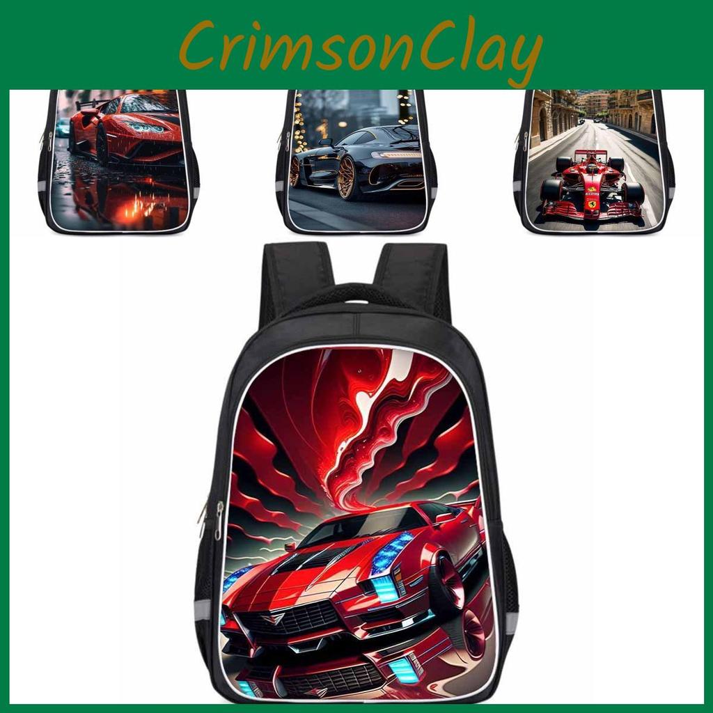 Large Capacity Lightweight Oxford Cloth Kids Backpack For School Boys And Girls