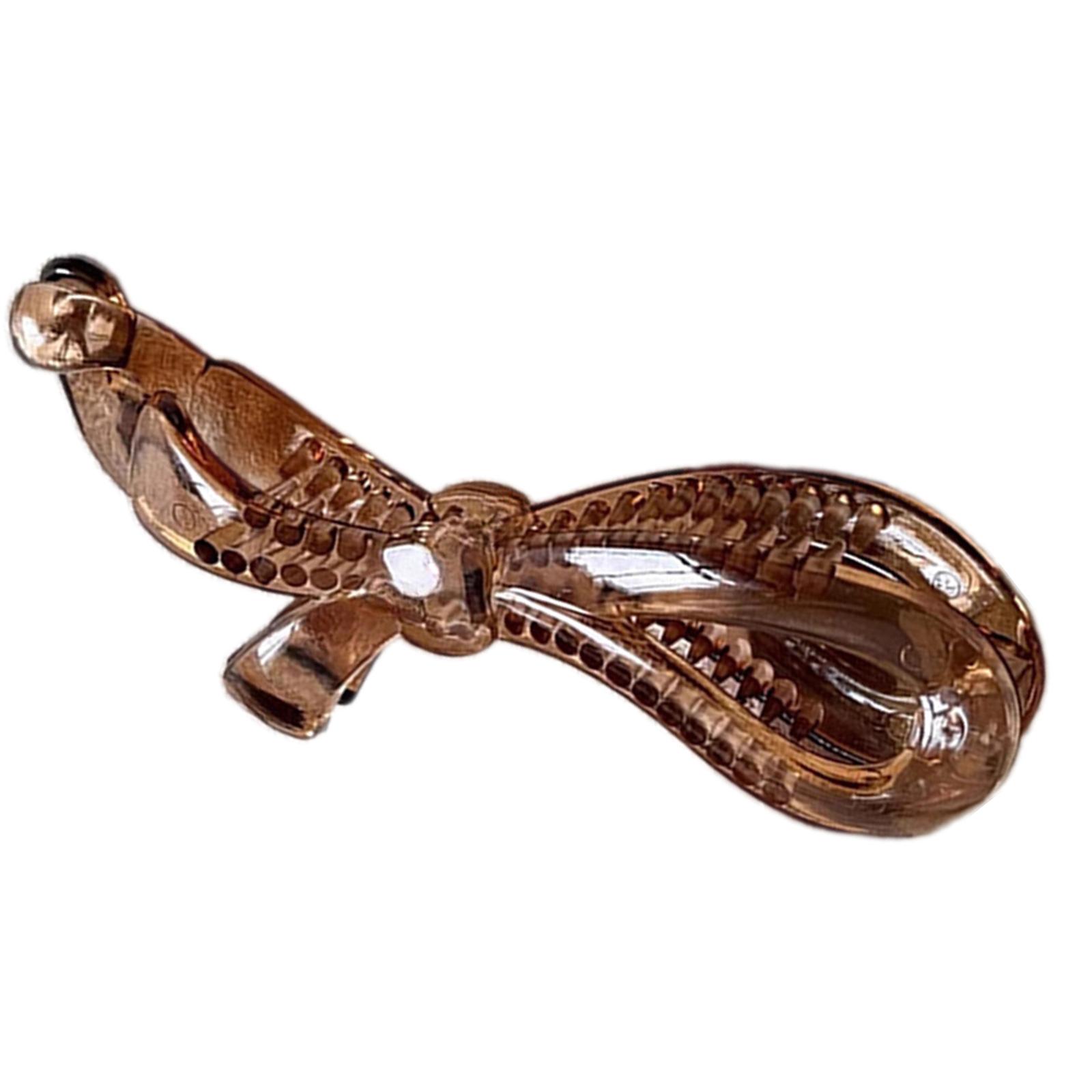 

Banana Hair Clip Strong Hold Ponytail Clasps Compact Floral Design Hairpins Hair Decors for Casual or Special Occasion