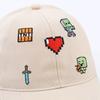 Minecraft Cartoon Embroidery Children'S Hat Baseball Cap Spring And Autumn Boys And Girls Outdoor Shade Cap