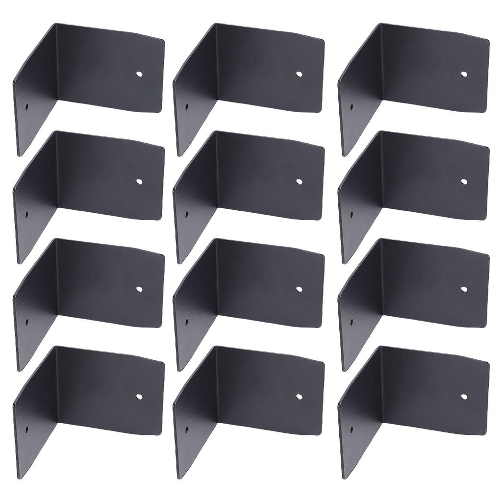 P gola Hardware Raft Clips Black Galvanized Steel Clips with Screws for Wood Timb Beam Ceiling Joist