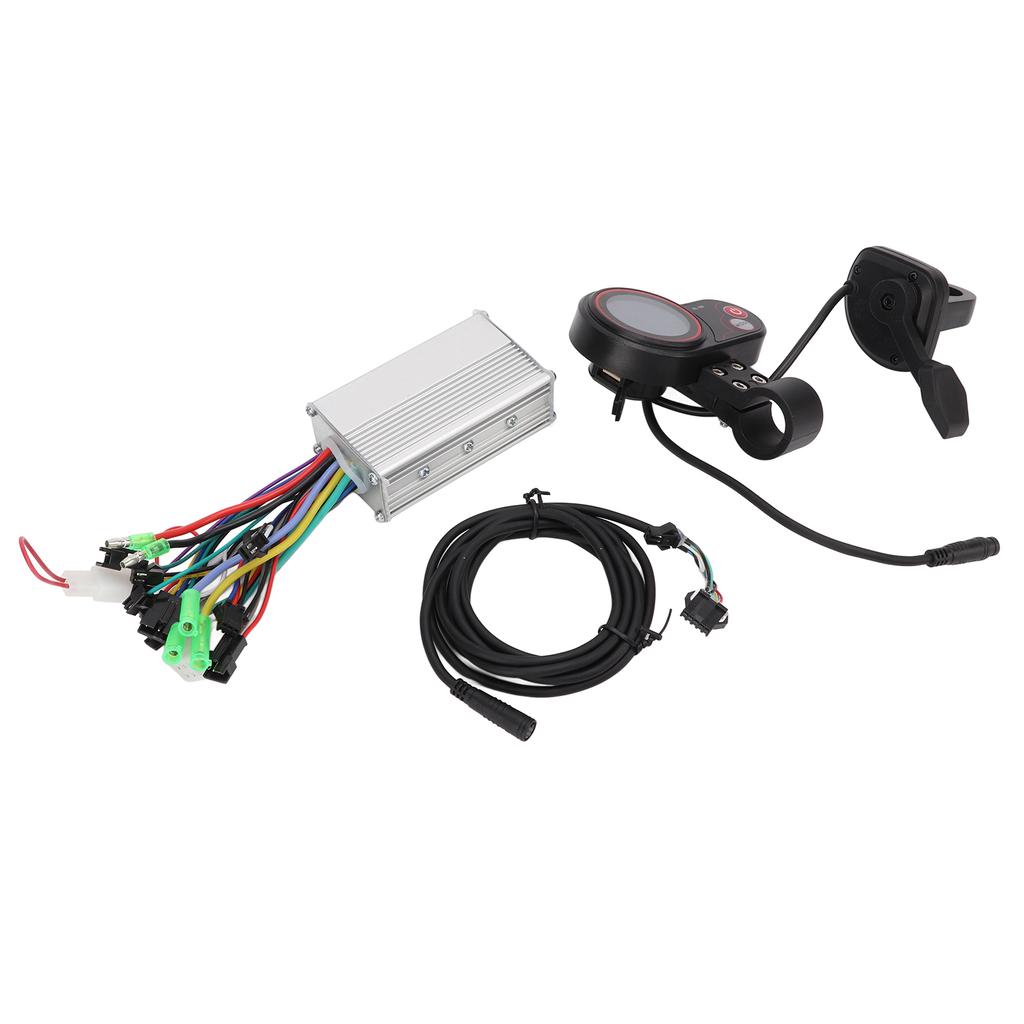 24V‑48V 250W 350W Electric Scooter Brushless Controller Kit with LCD Display Waterproof Cable