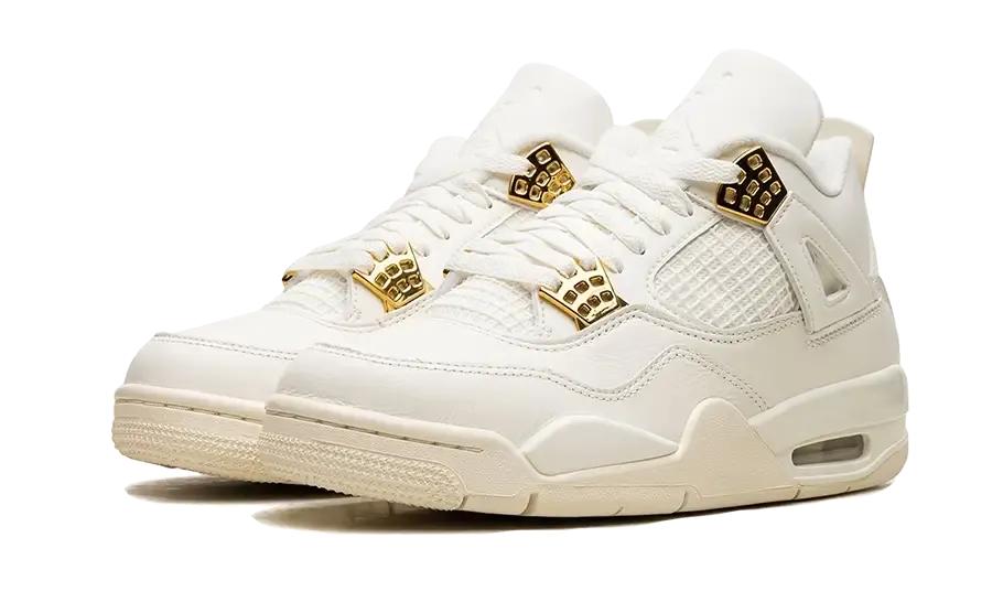 Air Jordan 4 Sail Metāliskais zelts