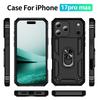 For iPhone 17 Promax 16 15 14 13 Pro Max Cases Phone Cover Shockproof Case Kickstand Ring Magnetic Cover