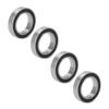 4PCS RC Car Ball Bearing Kit 15x24x5mm Steel Rubber High Strength for Traxxas 1/10 MAXX 2.0