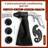 Mini Pneumatic Sandblasting Gun With High Pressure For Rust Removal And Surface Cleaning