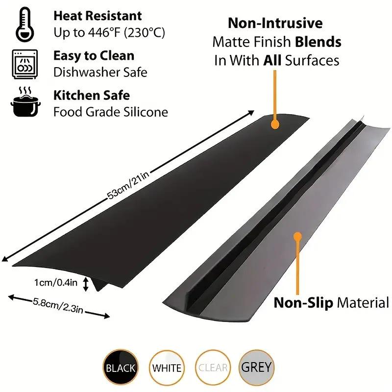 Heat-Resistant Silicone Stove Cover - Scratch & Splash Proof for Between Appliances and Countertops