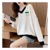 NaVaVa Women 2 In 1 Cherry V Neck Long sleeVe Sweatshirt Nt1326