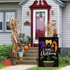 Halloween Decoration Garden Flag Courtyard Garden Decoration Background Outdoor Holiday Flag Background