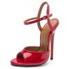 Mclugiirl  11cm-15cm Sandali Scarpe da Donna Bocca di Pesce Sexy da Donna da Uomo Sandali da Festa da Nightclub Finti Mamma Tacchi Alti Tacco ZQJ