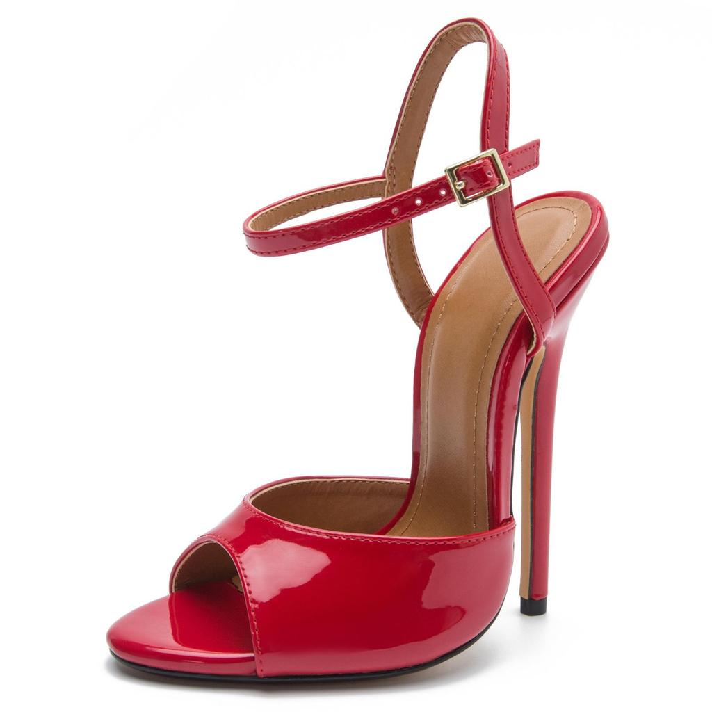 Mclugiirl 11cm-15cm Sandali Scarpe da Donna Bocca di Pesce Sexy da Donna da Uomo Sandali da Festa da Nightclub Finti Mamma Tacchi Alti Tacco ZQJ