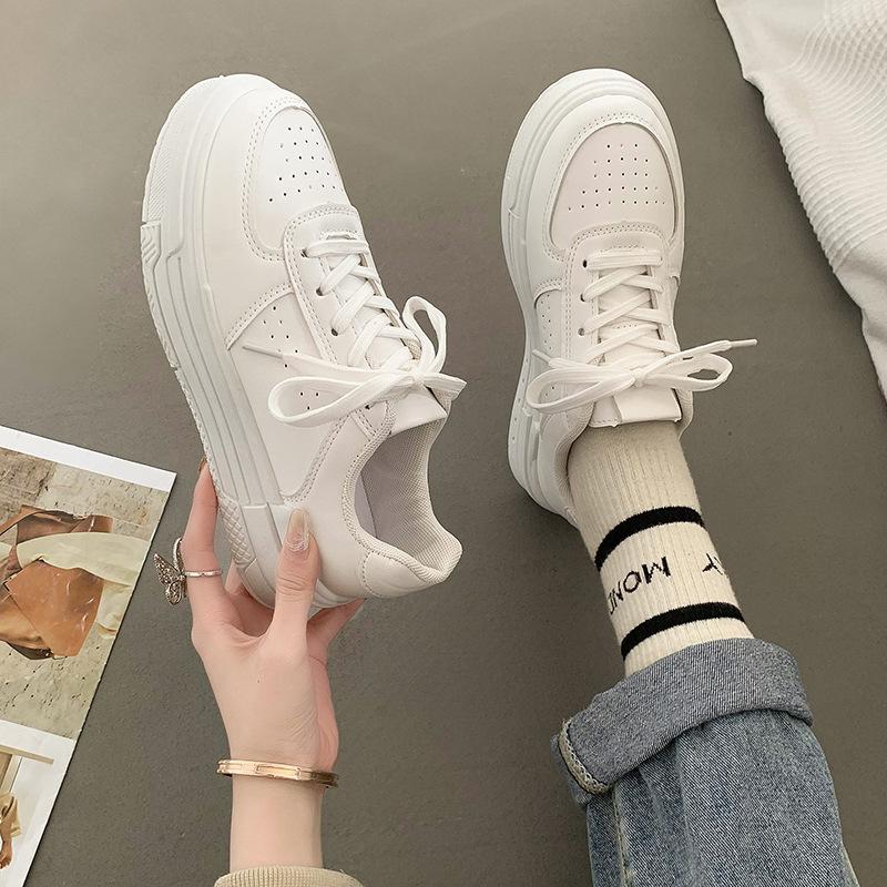 

Popular port platform Guochao board shoes women s summer spring and autumn new niche versatile casual shoes sports white shoes 36