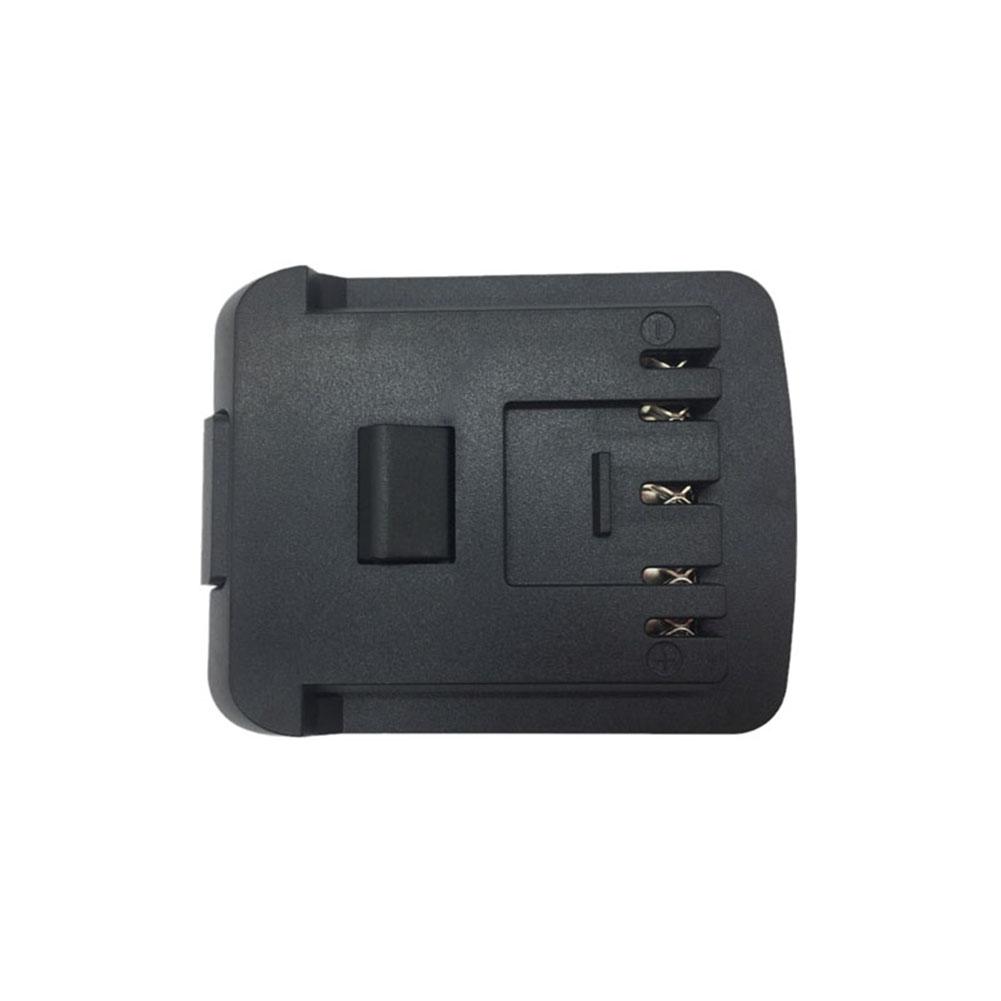 Battery Adapter Compatible For Hitachi 18v Flat Push Lithium Battery Converted To Compatible For 18v Bat Series Lithium Battery Converter Black