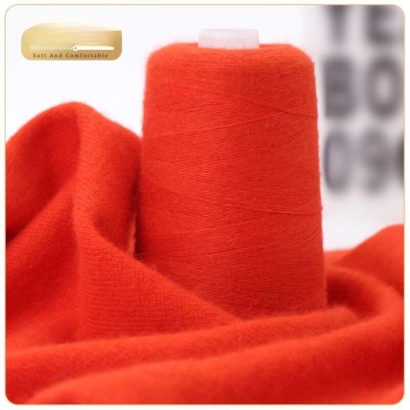 Natural Cashmere Yarn for Knitting High-Quality Hand-Knitted Wool Pure Cashmere Thin Yarn Hand And Woven Machine