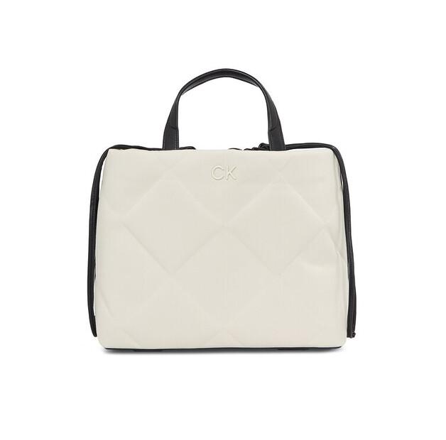 

Сумка Calvin Klein Calvin Klein Quilt Shopper_Canvas K60K611756 K60K611756 светло-бежевый