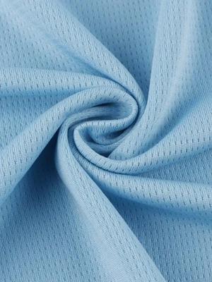 Elastic Fine Mesh Fabric Knitted Breathable By The Meter for Basketball Uniform Clothes Sewing Cloth Fast Dry Soft Pink White